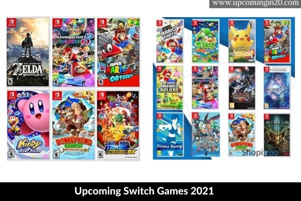 Upcoming Switch Games 2021