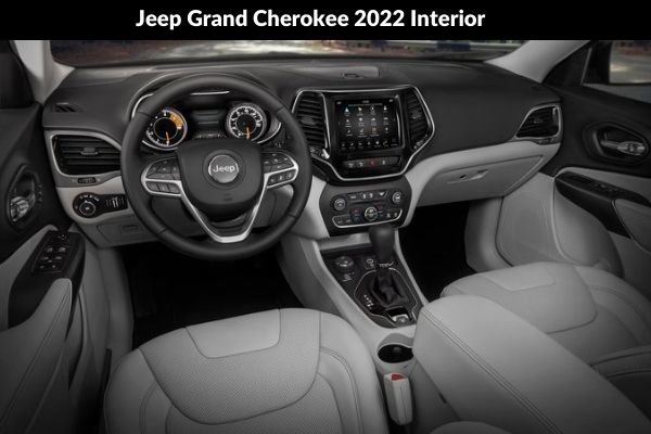 Jeep Grand Cherokee 2022 Inside View interior dashboard Photo