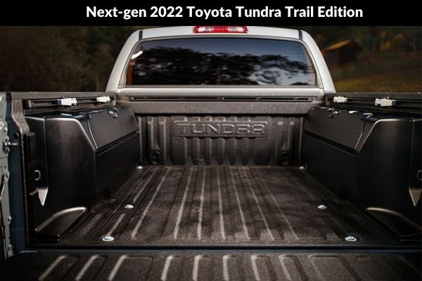 Next-gen 2022 Toyota Tundra trail edition towing limit and power