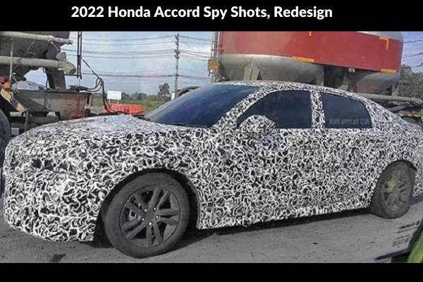 2022 Honda Accord Spy Shots, Redesign side view test drive on road Photo