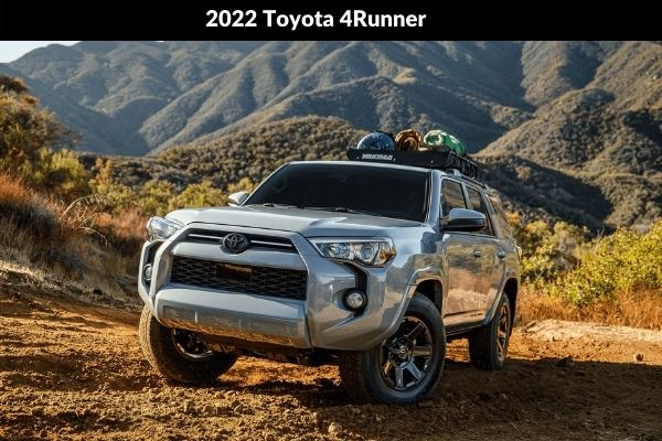 2022 Toyota 4runner off road drive test exterior front side view photo