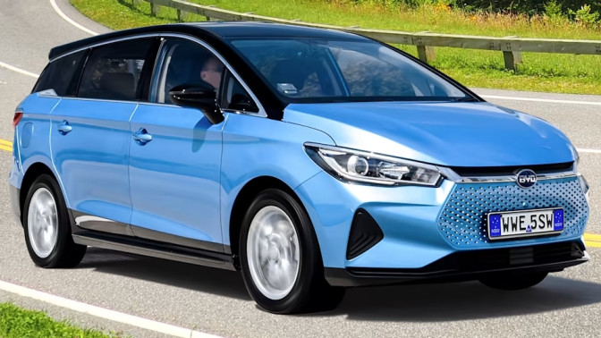 BYD E6 - Upcoming Electric Cars in Australia in 2023
