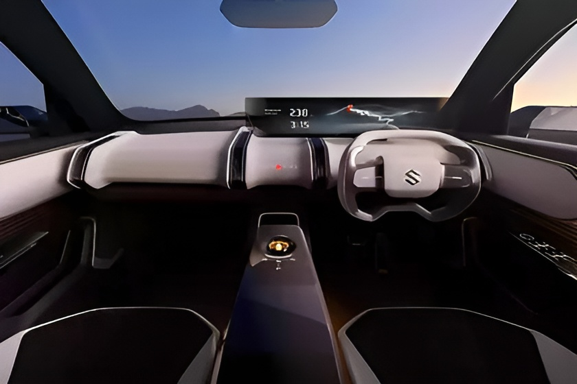 Maruti Suzuki eVX 2024 Interior hd images - Maruti Suzuki’s Upcoming Electric cars 2024